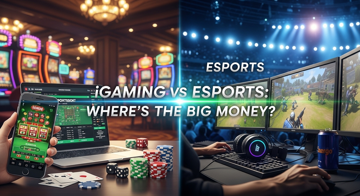 iGaming vs Esports: Where’s the Big Money?