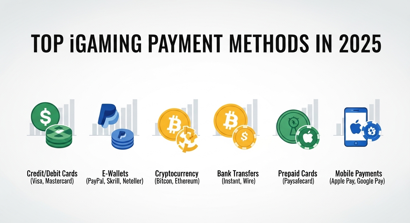 Top iGaming Payment Methods in 2025